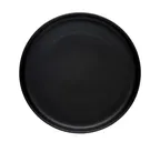 image of Libbey DRI-20-O China Plate – 10.5" Round Coupe, Flat Edge, Porcelain, Onyx Satin Matte - 12/Case