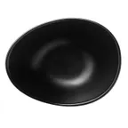 image of Libbey DRI-5-O Oval Porcelain Bowl, 3‑Oz, 4" x 1‑3/4" H, Satin Matte Onyx Driftstone Finish – 24/Case