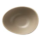 image of Libbey DRI-5-S Oval Porcelain Bowl 4" x 1-3/4" H 3‑oz Matte Driftstone Finish - 24/Case