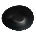 image of Libbey DRI-6-O Oval China Bowl, 8.875" x 7" x 3.5" (38 oz), Porcelain Onyx Matte Finish - 12/Case