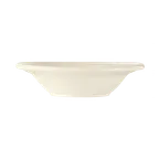 image of Libbey END-20 Fruit Bowl – 4 oz Round Cream White Porcelain, 5" Dia x 1-3/8" H, Monkey Dish - 36/Case