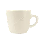 image of Libbey END-3 China Cup, 7 oz Tall, Fully Vitrified Porcelain, Cream White, Height 3" - 36/Case