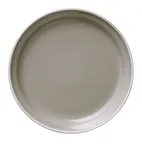 image of Libbey ENG-1-C - 6.5" Cream Mint Round Porcelain Plate, 6.5" Diameter, Englewood Design - 36/Case