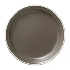 image of Libbey ENG-1-O China Plate – 6½" Diameter Round Olive Porcelain, 5‑Year No‑Chip Warranty - 36/Case