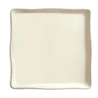 image of Libbey FH-1010 Square China Platter 10" x 10" White Porcelain Flared Rim Hand‑Decorated – 12/Case