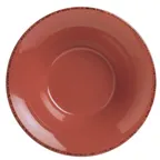 image of Libbey FH-515R - 20‑Oz Red Round Soup Bowl, 7" Dia x 2‑3/8" H, Porcelain, Scratch‑Resistant - 12/Case