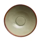image of Libbey HEDON-5S - 41 oz Porcelain Serving Bowl, 8" Dia x 3¼" H, Round Sage, Dishwasher Safe - 12/Case