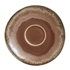 image of Libbey HEDON-7 China Saucer, 5.5" Round Polished Porcelain, Vitrified, Microwave Safe - 12/Case