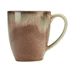 image of Libbey HEDON-8 China Mug, 13 oz Porcelain, Dishwasher & Microwave Safe, 3-7/8" H x 3-1/2" W - 12/Case