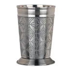 image of Libbey JC-26 Julep Cup 15 oz Etched 304 Stainless Steel H 4‑3/4" W 3‑1/4" D 3‑1/4" - 12/Case