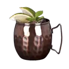 image of Libbey MM-100 Moscow Mule Metal Mug, 14 oz, 3‑3/8" H × 4‑1/4" D, Plating & Steel Base, Finish - 12/Case