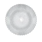 image of Nachtmann N89995 Charger Plate – 12 5/8" Round Clear Crystal Glass, Dishwasher Safe - 8/Case