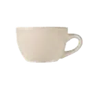 image of Libbey NR-1 - 7 oz Stoneware China Cup, Cream White, Low Profile, 2½" H x 4⅞" W, Non‑Stackable, 36/Case