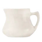 image of Libbey PC-4 Creamer Pitcher, 4.5 oz Ultra Bright White Porcelain with Handle - 24/Case