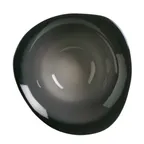 image of Reserve by Libbey PEB-10-O – 6" Free‑Form Porcelain Bowl, 17 oz Obsidian High Gloss Finish - 12/Case