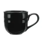 image of Reserve by Libbey PEB-15-O Mug – 11-5/8 oz Porcelain Obsidian High Gloss 3¼" H x 3½" T – 12/Case