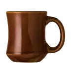 image of Libbey RM-P-CP Princess Mug - 7 oz Caramel China, 3-1/4" H, 4-1/2" D, 2-1/8" Handle - 36/Case