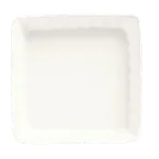 image of Libbey SCB-006 Ultima China Creme Brulee Dish, 7 oz Square, White, 4"-3/4 x 4"-3/4 x 1" H, 24/Case