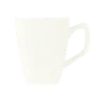 image of Libbey SL-1 China Cup – 9 oz Tall Porcelain, Ultra White Slate Finish, Fits SL‑2 Saucer - 36/Case