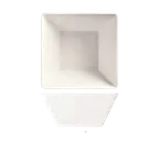 image of Libbey SL-99 Square Rimless Porcelain Bowl, 9" x 4-1/8", Ultra Bright White, 100 oz 3 Qt - 6/Case