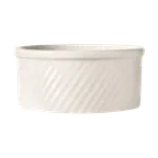 image of Libbey SOU-8 - 8 Ounce White China Souffle Dish, Round 3‑5/8" D x 2" H, Ultima Ovenware, Sold Per Case