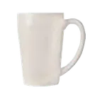 image of Libbey STM-16 Stretch Mug 16 oz White Porcelain 5¼" H x 3½" W x 2½" D Non‑Stackable - 12/Case