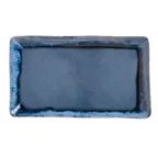 image of Libbey STONE-7 Rectangular Platter, 12" x 7" x 1.25" Stoneware, Microwave Safe - 12/Case