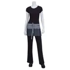 image of Chef Works AW047-IBL-0 - 12"L x 23"W Indigo Blue 100% Cotton Denim Waist Apron