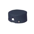 image of Chef Works BEAN-NAV-0 - Navy Blue Beanie, Adjustable, Poly/Cotton, One Size - 1/Box