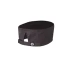 image of Chef Works DFCV-DGY-0 Dark Gray Beanie, Cool Vent Mesh Top, Velcro, One Size, 65/35 Poly/Cotton