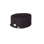 image of Chef Works DFCV-PNS-0 Pinstripe Beanie, Cool Vent, Adjustable Velcro, Poly/Cotton, One Size