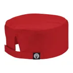 image of Chef Works DFCV-RED-0 Red Beanie, Poly/Cotton, One Size - 1/Case