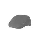 image of Chef Works HB001-GRY-SM Gray Cotton Twill Chef Hat, Small/Medium, Cotton - 1/Box