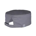 image of Chef Works HBA01-GRY-SM Gray Beanie, Poly/Cotton, Adjustable Velcro Closure, One Size Fits Most