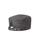 image of Chef Works HBXX012-BSL-0 Corvallis Beanie, Velcro Closure, 100% Cotton Denim, One Size, Gray