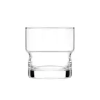 image of Libbey 1009419 Newton Rocks Glass, 8 oz (3" H x 3" T), Tempered Glass, Safedge® Rim - 12/Case