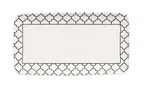image of Libbey 109995 - Rectangular China Platter, White, 11‑7/8" x 6‑1/2", 12/Case