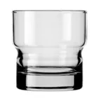 image of Libbey 12037 Newton Rocks Glass, 10 oz (296 ml), Tempered Glass, Safedge Rim, Stackable - 12/Case