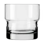 image of Libbey 12038 Double Old Fashioned Glass, 12 oz, Tempered Glass, Safedge® Rim, Stackable - 12/Case