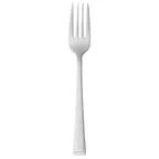 image of Libbey 858 038 Salad Fork, 7" Satin Finish, 18/0 Stainless Steel, New Charm Design - 36/Case