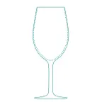 image of Reserve by Libbey 9232 Contour Wine Glass, 18" oz, HD2 Rim, Stemmed, 8-7/8" H x 3-1/2" D - 12/Case