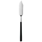 image of Reserve By Libbey 934053 Butter Spreader, 6‑5/8" Black PVD Handle, 18/10 Stainless Steel - 36/Case