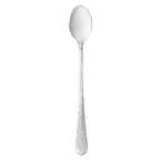 image of Reserve By Libbey 949021 Iced Tea Spoon, 7½" 18/10 Stainless Steel, Hammered Texture - 12/Case