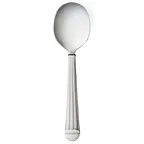 image of Libbey 983016 Aegean Bouillon Spoon, 6-1/8" Length, 18/8 Stainless Steel, Aegean Finish - 36/Case