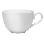image of Libbey BW-1155-2 China Coffee & Tea Cup, 11 oz Bright White Porcelain Low Cup - 24/Case