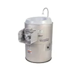 image of Hobart 6430-3 Countertop Potato Peeler, 30-35 lb Capacity, 3/4 HP, Stainless Steel, V-Belt Drive, Removable Disc