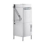 image of Hobart AM16T-BAS-2 36.5" Door Type Dishwasher, 60 Racks/Hr - 40.2 Gal/Hr - High Temp w/Booster