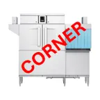 image of Hobart CL66C-BAS+BUILDUP 66" Conveyor Dishwasher-202 Racks/Hr-High/Low (convertible) Specify Tank