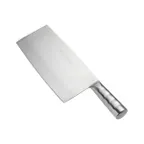 image of Town 47321/DZ Chinese Cleaver Slicer Large #1, Stainless Steel Blade and Handle, Cutlery - Dozen