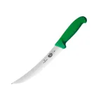 image of Victorinox 5.7204.20 Breaking Knife - 8" Stainless Blade, Green Fibrox Pro Handle, NSF